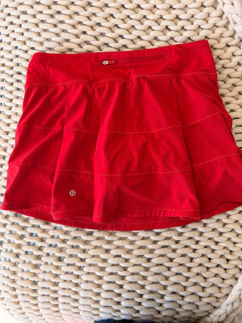 Lululemon Red Athletic Skirt - Performance Tennis Skort